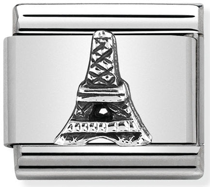 Nomination, COMPOSABLE Klasik Anıtlar Yardım Acciao E Argento 925 (32_EIFFEL TOWER)