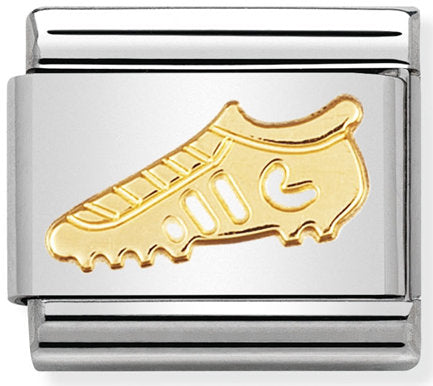 Nomination, 18K altınlı paslanmaz Çelik COMPOSABLE klasik sporlar (04_football botu)