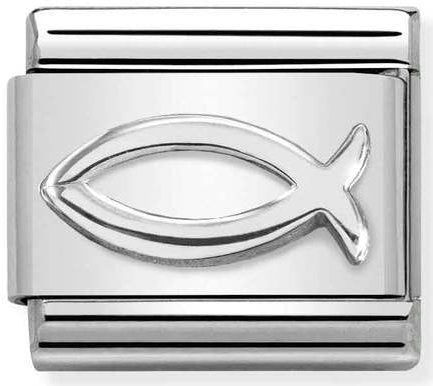Nomination, ST, Çelik ve 925 Ayar Gümüş (03_ichthys)