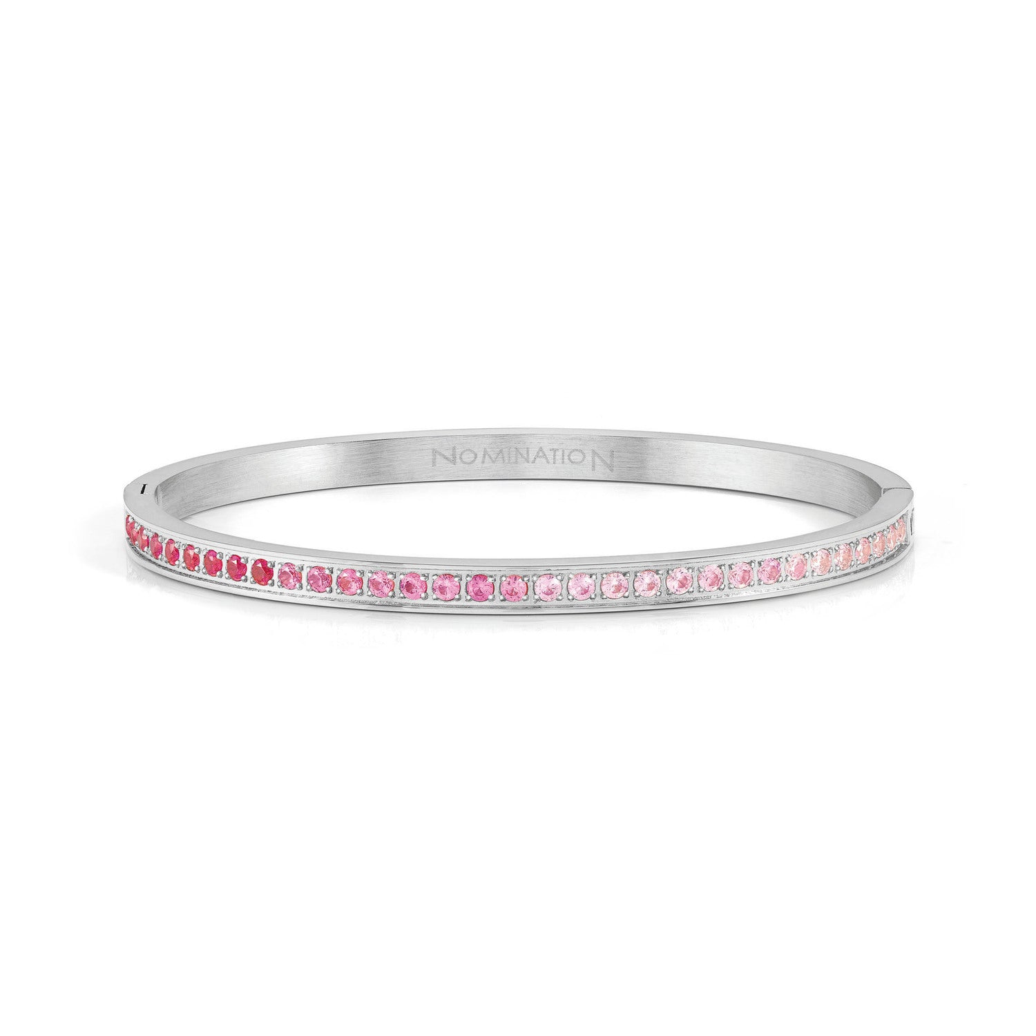 Nomination,PRETTY BANGLES çelik bileklik ve cz (SMALL SIZE) (002_PINK)
