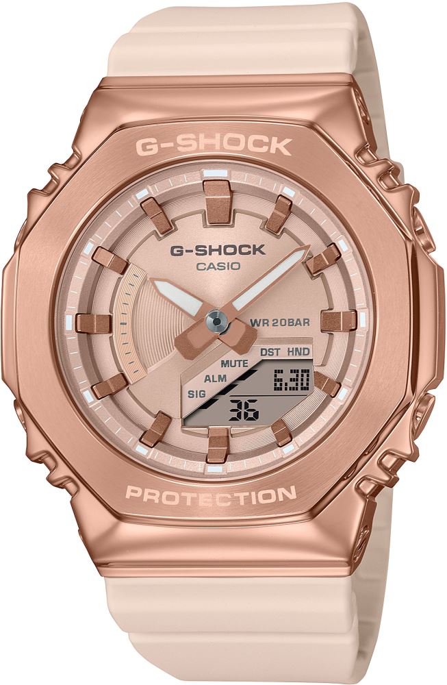 Casio G-Shock GM-S2100PG-4ADR Kadın Kol Saati