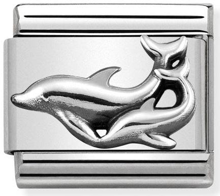 Nomination, ST, Çelik ve 925 Ayar Gümüş (29_Dolphins)