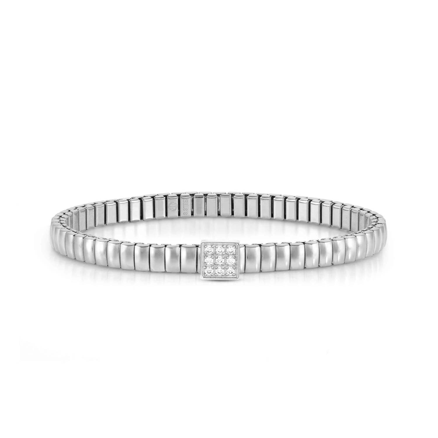 Nomination, XTE XSMALL BRACELET ED, Çelik  ve kübik zirkonya Yaşamı (056_SQUARE)
