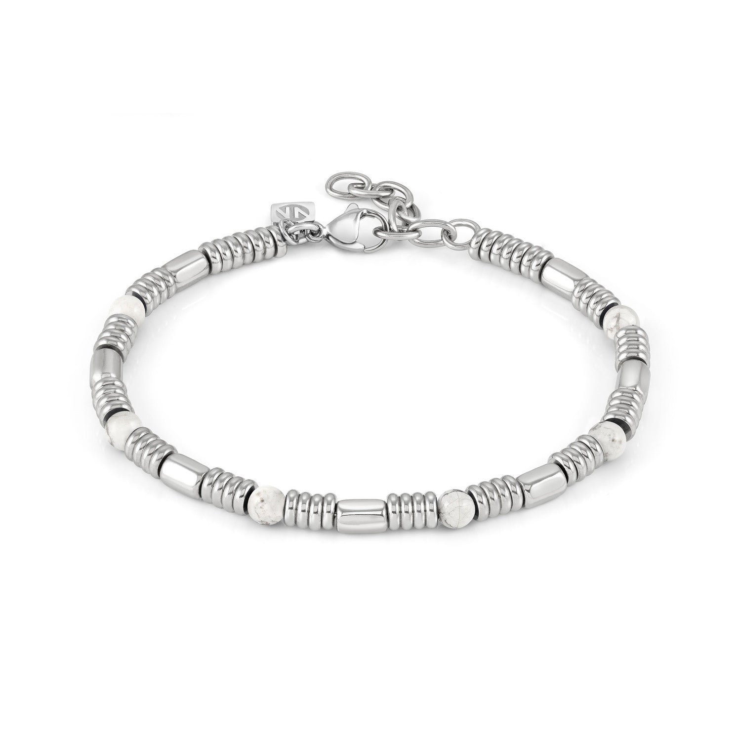 Nomination, INSTINCTSTYLE bracelet ed, STONES in steel and stones (085_WHITE TURQUOISE)
