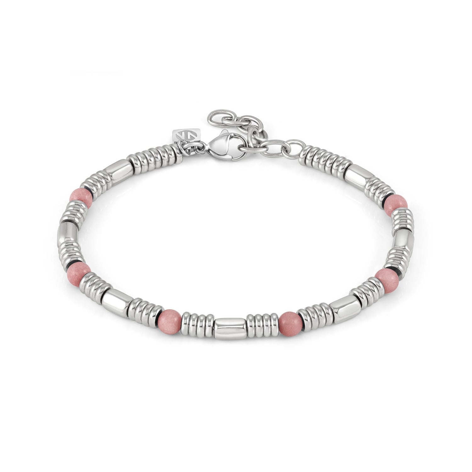 Nomination, INSTINCTSTYLE bracelet ed, STONES in steel and stones (024_PINK OPAL)