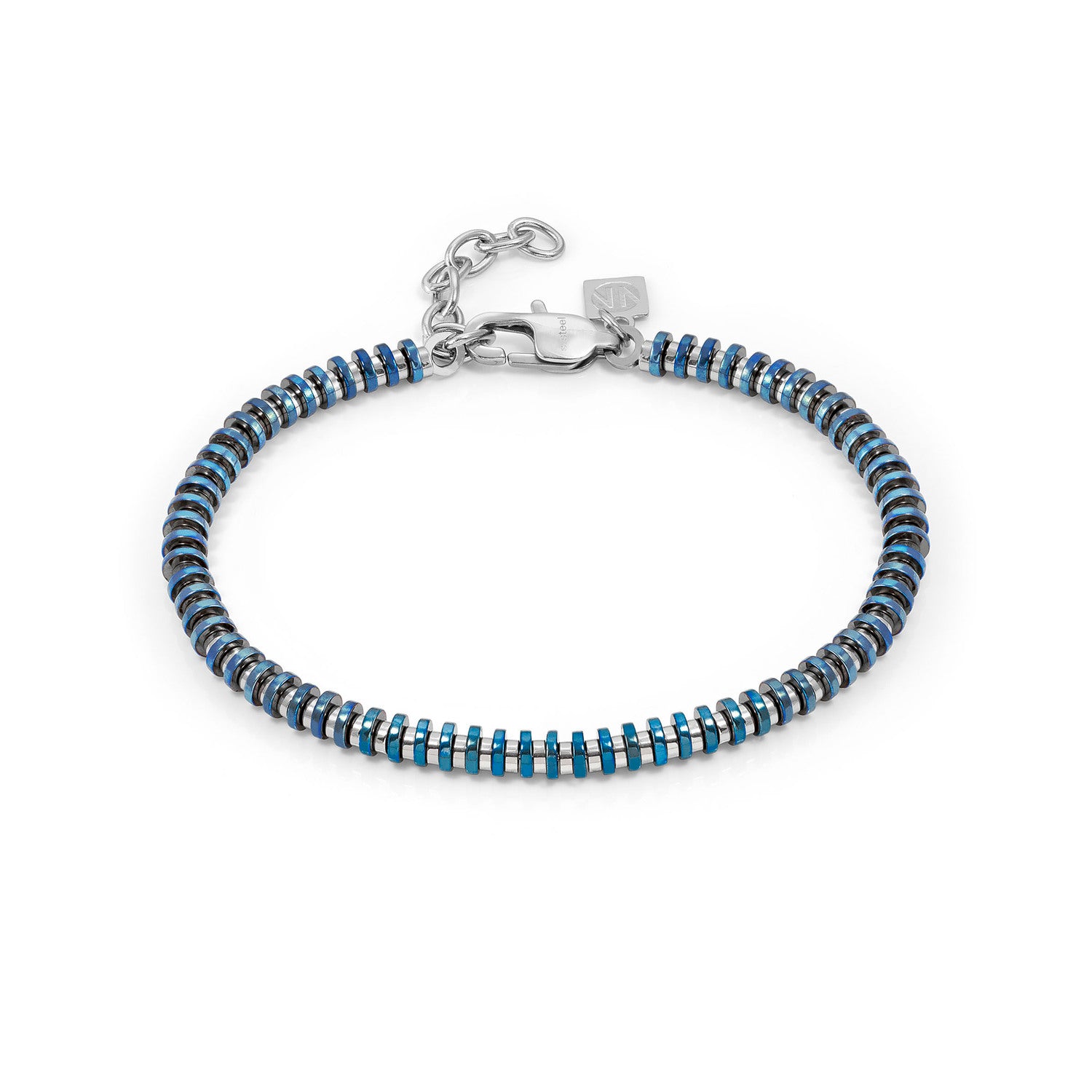 Nomination, B-YOND bracelet ed, HYPER in steel (WASHERS) (016_Blue)