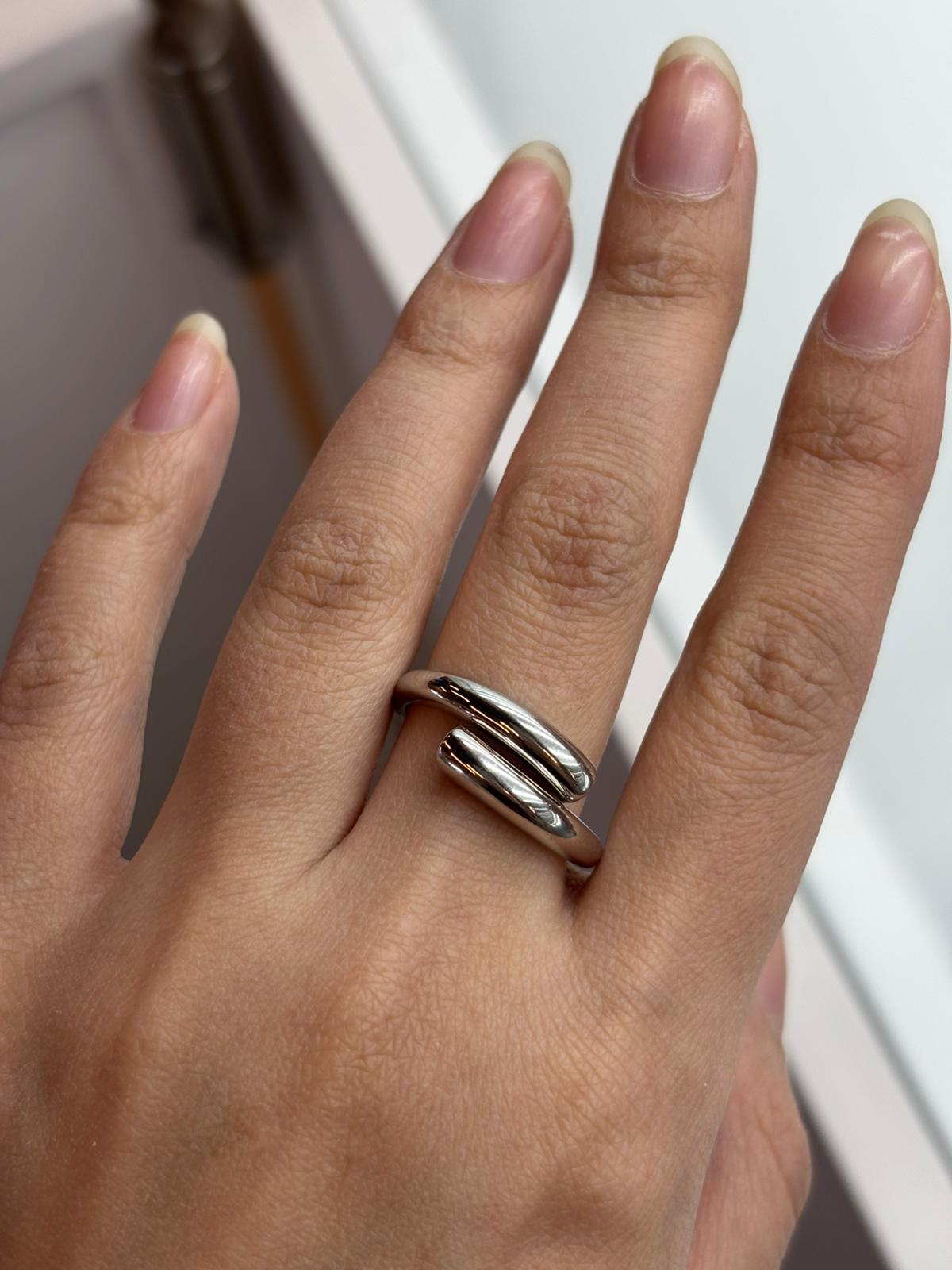 Gümüş Spiral Yüzük