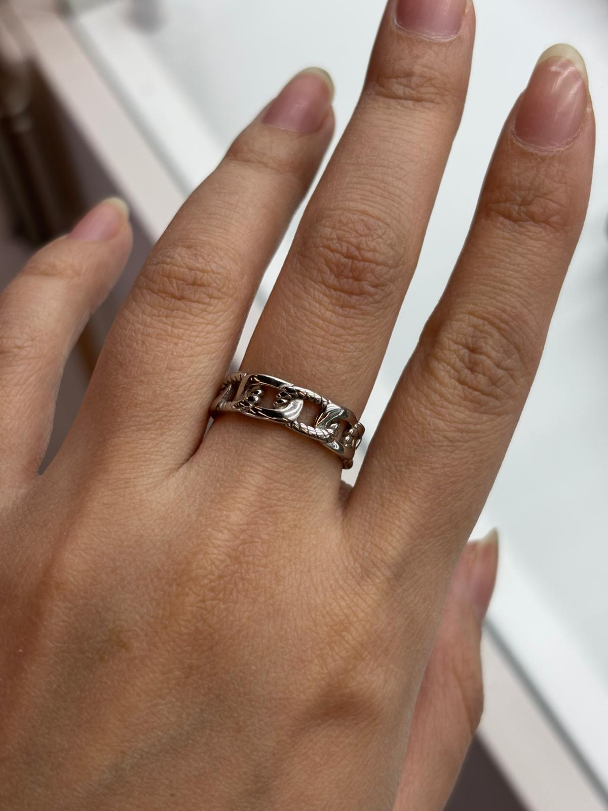 Gümüş Sarmal Yüzük