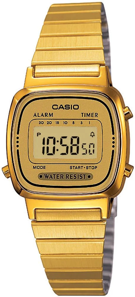 Casio Retro LA670WGA-9DF Kadın Kol Saati
