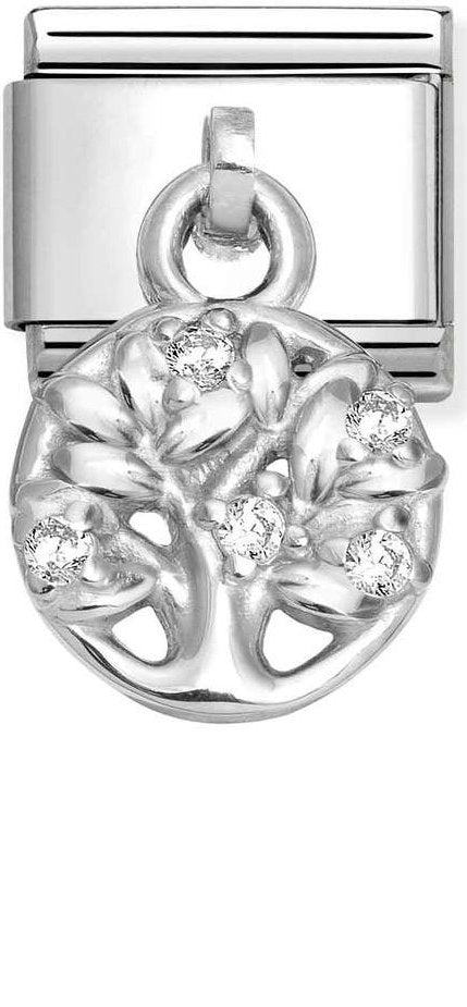 Nomination, Composable Classic CHARMS stainless steel and 925 sterling silver (27_Tree of life)