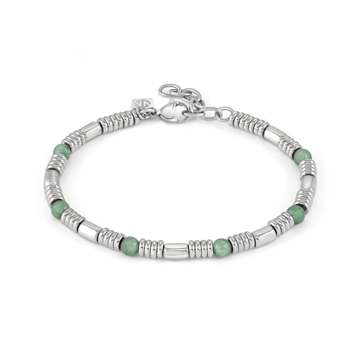 Nomination, INSTINCTSTYLE bracelet ed, STONES in steel and stones (028_GREEN AVENTURINE)